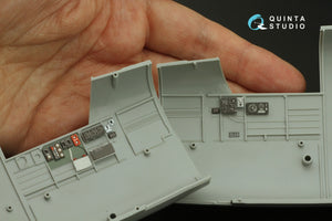 Quinta Studio QD32204 B-25J Mitchell Gun nose 3D-Printed &amp;amp; coloured Interior on decal paper (HK models) 1/32 – immagine 9