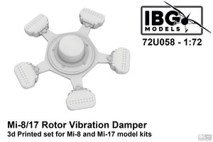 IBG 72U058 Mi-17 Rotor vibration damper 1/72