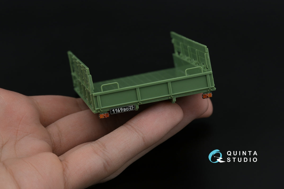 Quinta Studio QD+48568 URAL 4320 3D-Printed &amp;amp; coloured Interior on decal paper (KittyHawk/Zimi model) (with 3D-printed resin parts) 1/48 – Bild 12