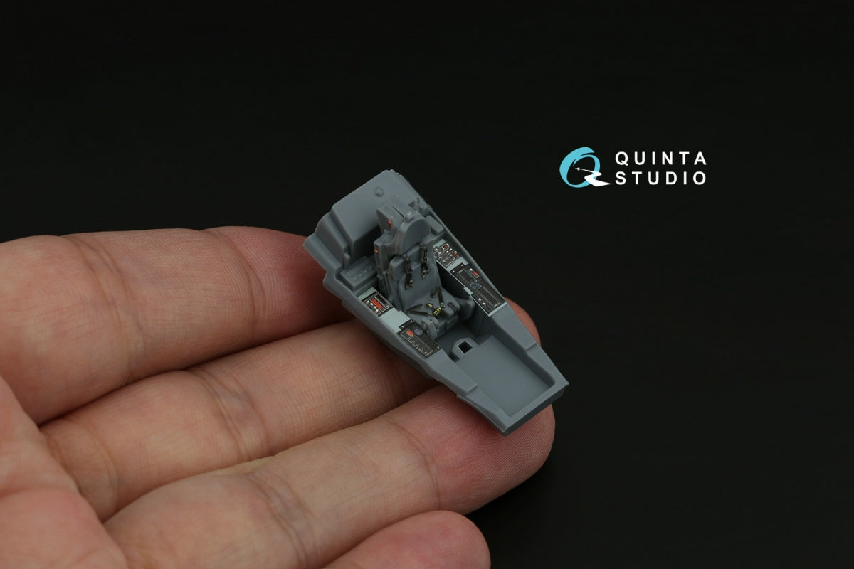Quinta Studio QD72192 F-35C Lighting II 3D-Printed &amp;amp; coloured Interior on decal paper (Italeri) 1/72 – immagine 8