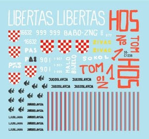 Star Decals 35-C1238 Domovinski Rat / Homeland War 1991-95. T-34/85M 1/35 – immagine 3
