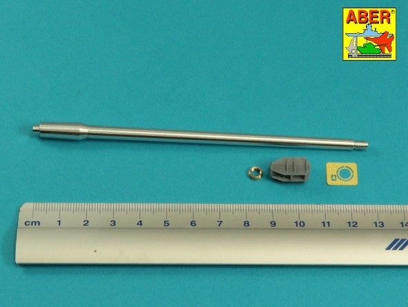 Aber 35L-120 105mm D1504 L/44 barrel with muzzle brake for Israeli Sherman M51 1/35 – Bild 4