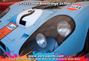 Zero Paints ZP-1012 Gulf Blue and Orange Paints 2x30ml – Bild 3
