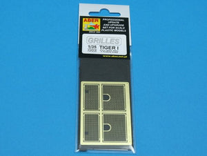 Grilles Aber 35G03 pour char allemand Tiger I (1/35) – image 4
