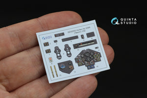 Quinta Studio QD32253 Horten Ho 229A 3D-Printed &amp;amp; coloured Interior on decal paper (Takom) 1/32 – immagine 2