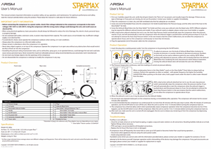 Sparmax ARISM - Mini Air Compressor With 2m Hose – zdjęcie 3