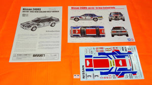 Beemax 24008 Nissan 240RS (BS110) &amp;#39;83 NEW ZEALAND RALLY 1/24 – Bild 4