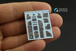 Quinta Studio QDS-32110 F/A-18A 3D-Printed &amp;amp; coloured Interior on decal paper (Academy) (Small version) 1/32 – imagen 2