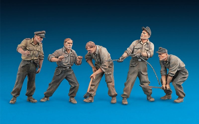 MiniArt 35319 GERMAN TANK REPAIR CREW. SPECIAL EDITION 1/35 – immagine 2