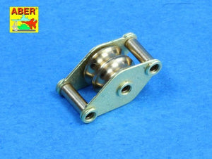 Aber R-09n All-purpose double Pulley x2 pcs. – immagine 4