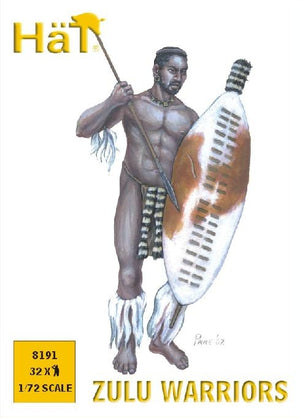 Hat 8191 Zulu Warriors 1/72
