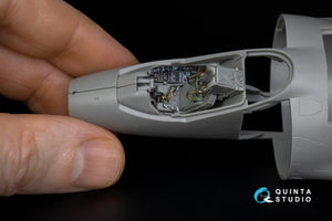 Quinta Studio QD48303 Harrier Gr.1/Gr.3 Early Intérieur imprimé en 3D et coloré sur papier décalcomanie (Kinetic) 1/48 – image 11