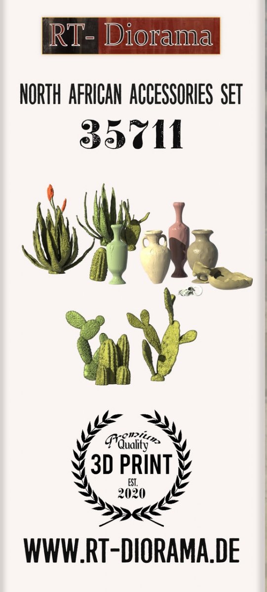 RT-Diorama 35711 North African Accessories Set 1/35 – Bild 3