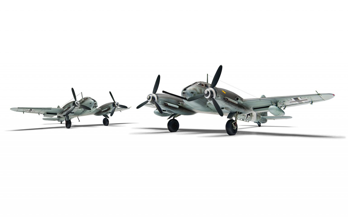 Airfix 04066 Messerschmitt Me 410A-1/U2 U4 1/72 – zdjęcie 5