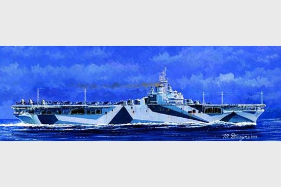 Trumpeter 05736 USS Ticonderoga CV-14 1/700 – immagine 3