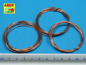 Aber ADZ-02 Wires set (diameter 0,8; 1,0; 1,2 mm , length 1m each) – immagine 2