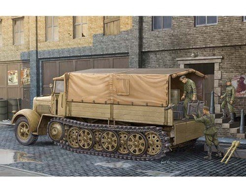 Trumpeter 01507 German Sd.Kfz.7 Mittlere Zugkraftwagen 8t Late Version 1/35
