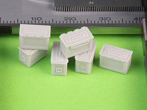Boîtes de munitions Master GM-35-068 M2 pour fusil Browning M2 .50 - Utilisées pendant la Seconde Guerre mondiale (6 pièces) - FERMÉES 1/35 – image 3