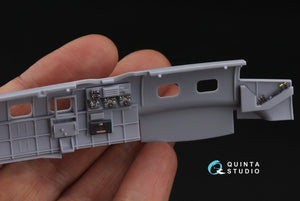 Intérieur imprimé en 3D et coloré sur papier décalcomanie Quinta Studio QD72204 He 111 P/H (Airfix) 1/72 – image 7