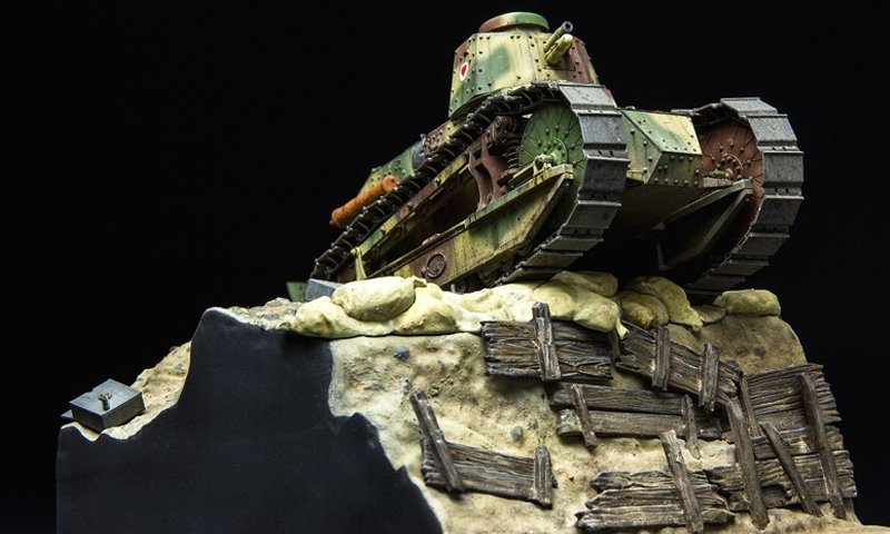 Maquette Meng TS-011 CHAR LÉGER FRANÇAIS FT-17 (TOURNE RIVETÉE) (1/35) – image 2
