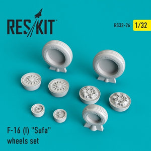 RESKIT RS32-0026 F-16 (I) &amp;quot;Sufa&amp;quot; wheels set 1/32