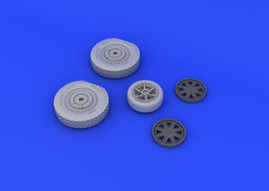Eduard 648203 P-39 wheels late 1/48 (EDUARD) – immagine 3