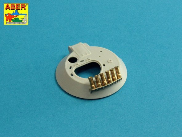 Système de décharges fumigènes soviétiques Aber 35A128 pour BMP-1 902V « Tucha » avec rack (1/35) – image 4