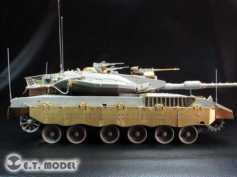 E.T. Model E35-163 Israeli Merkava Mk.3D Tank Side Skirts (For Meng TS-001) 1/35 – immagine 2