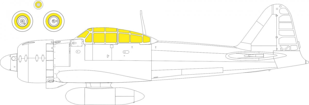 Eduard BIG49455 A6M5 Zero FINE MOLDS 1/48