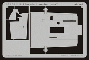 Eduard 32124 F4U-4 interior 1/32 TRUMPETER – zdjęcie 2