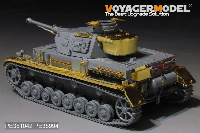 Voyager Model PE351042 WWII German Pz.Kpfw.IV Ausf.F2 Basic For Border BT-003 1/35 – immagine 10