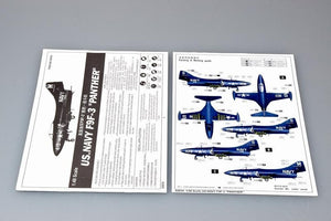 Trumpeter 02834 US.NAVY F9F-3 PANTHER 1/48 – immagine 5