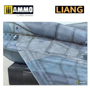Liang 0007 Salt Weathering Effects Airbrush Stencils (Intensive) – immagine 8