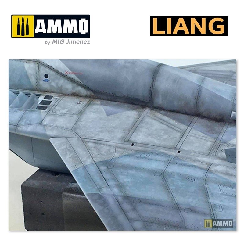 Liang 0007 Salt Weathering Effects Airbrush Stencils (Intensive) – immagine 8
