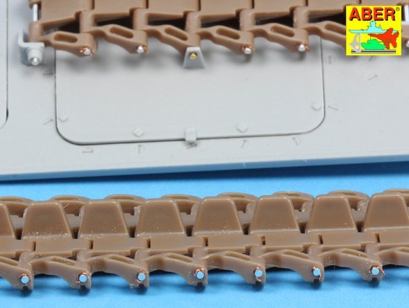 Aber 16068A Panzer IV track link pins x 25 pcs. 1/16 – imagen 5
