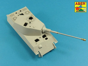 Aber 35L-260 Barrel for German 8,8cm Kw.K 43 (L/71) gun used on Tiger B Henschel-Turm 1/35 – zdjęcie 9