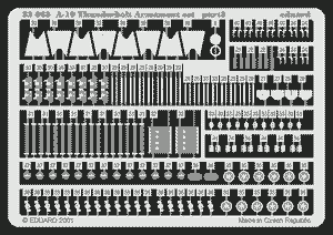 Eduard 32063 A-10 armament 1/32 TRUMPETER – immagine 3