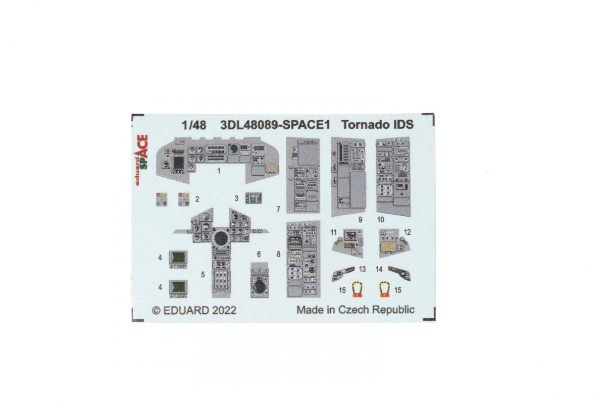 Eduard 3DL48089 Tornado IDS SPACE REVELL, EDUARD 1/48 – imagen 3