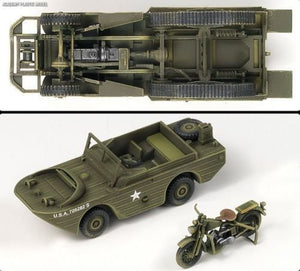Academy 13408 M3 HALF TRACK &amp;amp; 1/4ton AMPHIBIAN VEHICLE 1/72 – Bild 3