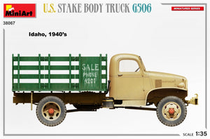 MiniArt 38067 U.S. STAKE BODY TRUCK G506 1/35 – zdjęcie 6
