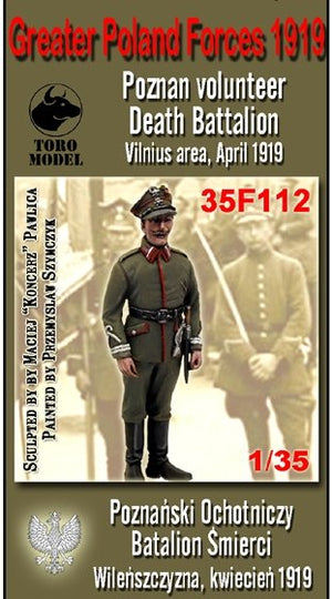 ToRo Model 35F112 Wojna 1920 - Poznański Ochotniczy Batalion Śmierci / Greater Poland Forces 1919 Poznan volunteer Death Battalion, Vilnius area, April 1919 1/35