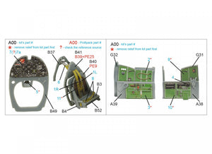 Quinta Studio QD72042 Spitfire Mk.IX 3D-Printed &amp;amp; coloured Interior on decal paper (Eduard) 1/72 – Bild 2