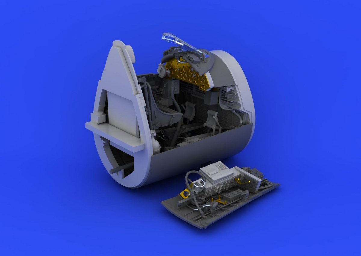 Eduard 632053 F4U-1A cockpit 1/32 Tamiya – immagine 2