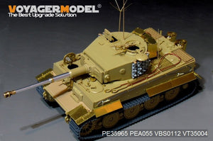Maquette Voyager PE35965 Char Tiger I allemand de la Seconde Guerre mondiale, production tardive, pour RFM 5015, échelle 1/35  – image 5