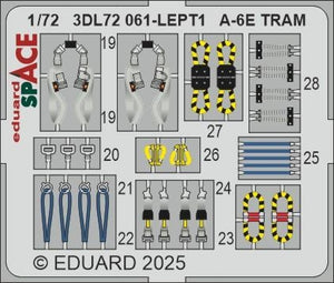 Eduard 3DL72061 A-6E TRAM SPACE TRUMPETER 1/72 – immagine 4