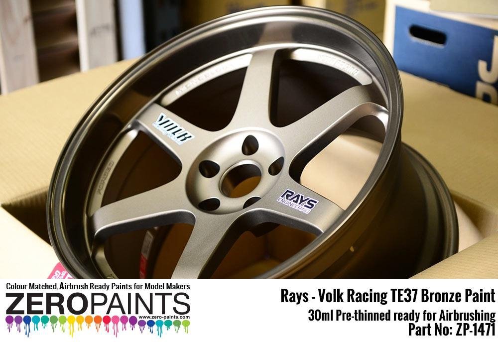 Zero Paints ZP-1471 Rays - Volk Racing TE37 Bronze Paint 30ml – zdjęcie 2