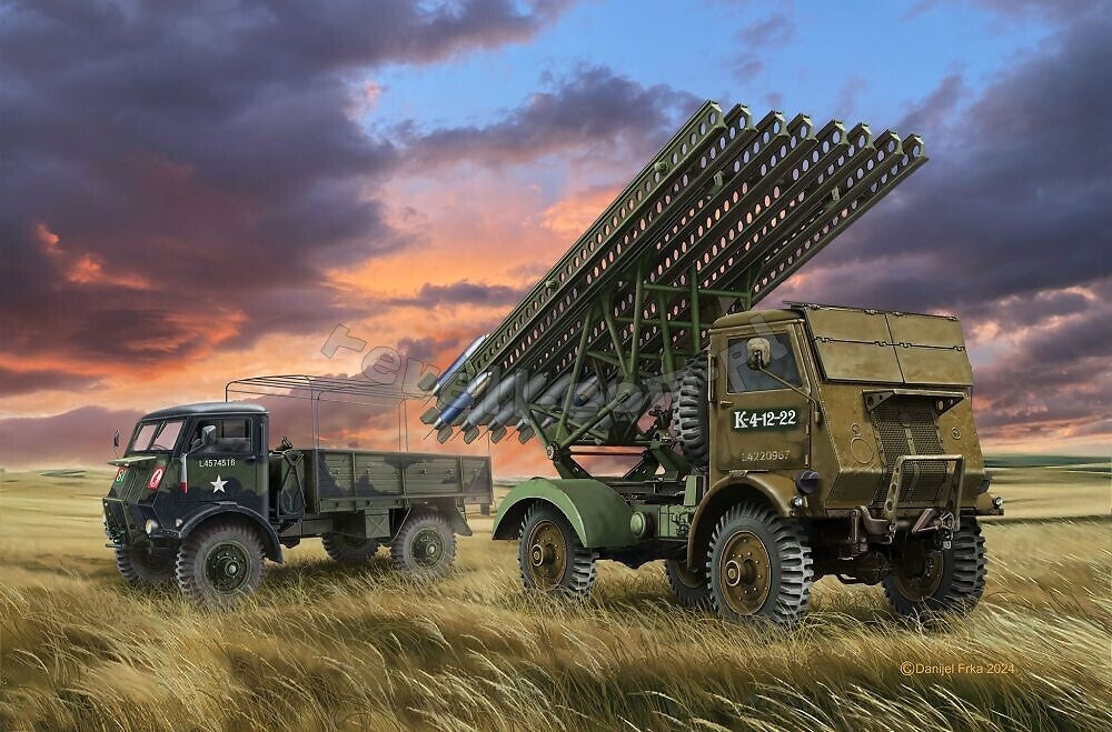 Revell 63338 W.O.T. 8 BM-13-16 Katyusha/ Cargo Model Set 1/72 – zdjęcie 3