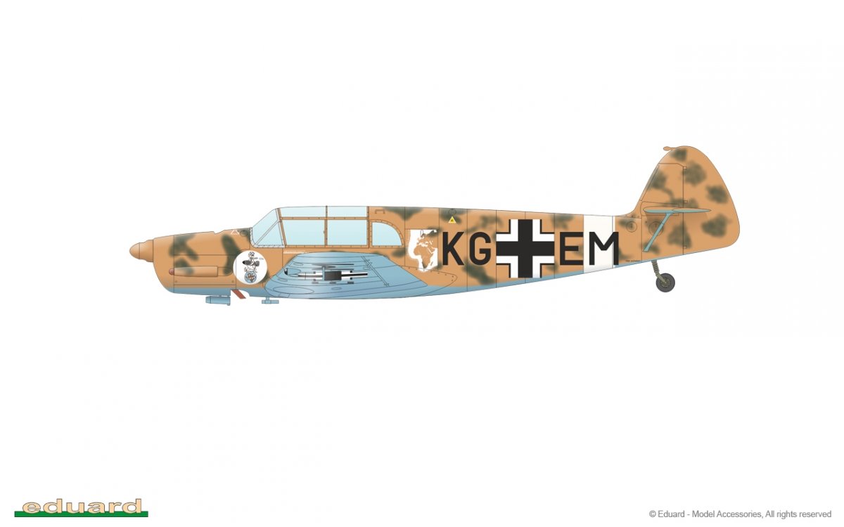 Eduard 3006 Bf 108 1/32 – immagine 6