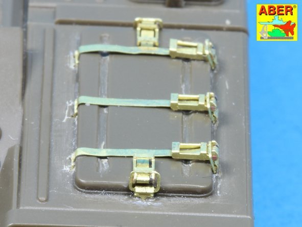 Aber 35A122 Clasps for Russian modern Tanks like T-64;T-72;T-80;T-90 1/35 – immagine 3