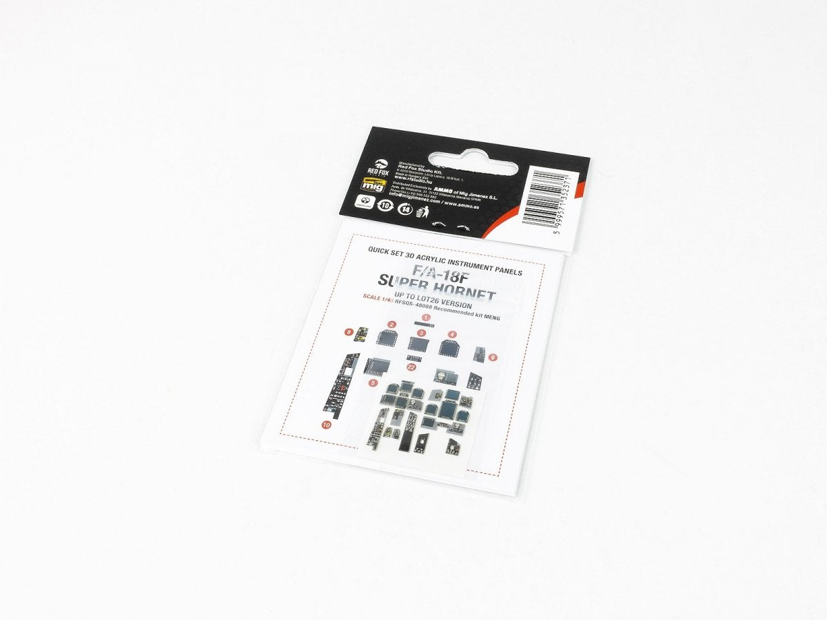 Red Fox Studio QS-48088 F/A-18F Super Hornet Meng 1/48 – immagine 2